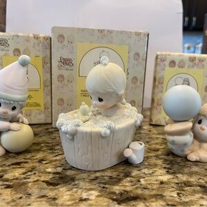 Enesco Precious Moments Clown Porcelain Figurine